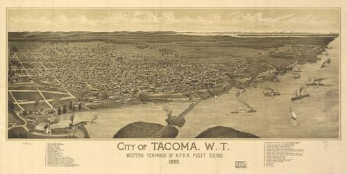 E79 - City of Tacoma WT Western Terminus of NPRR Puget Sound 1885