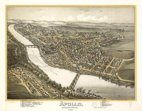 E80 - Apollo Armstrong County Pennsylvania - 1896