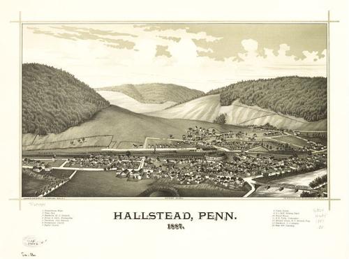 E80 - Hallstead Penn - 1887