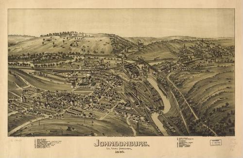 E80 - Johnsonburg Elk County Pennsylvania - 1895