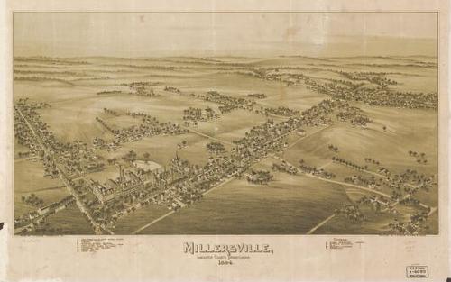E80 - Millersville Lancaster County Pennsylvania - 1894