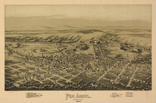 E80 - Pen Argyl Pennsylvania - 1894