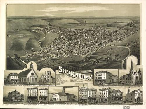 E80 - Shenandoah Pennsylvania - 1889