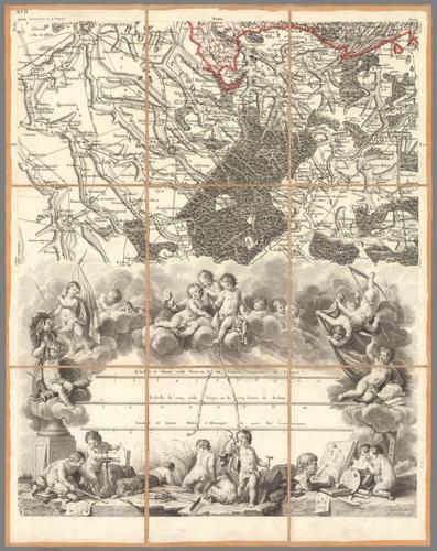 E85 -No. 17. Carte chorographique des Pays-bas autrichiens