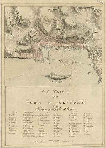 E89 - A Plan of the Town of Newport