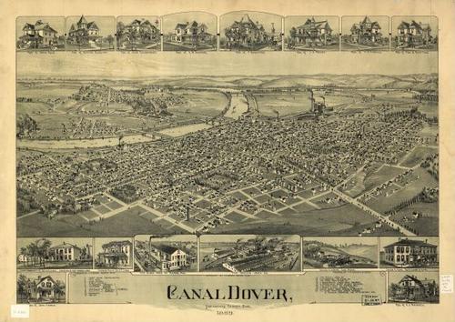 E93 - Canal Dover Tuscarawas County Ohio - 1899