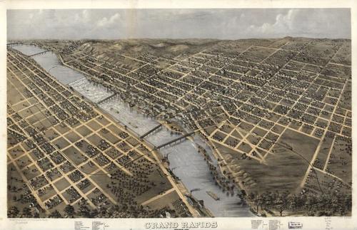 E94 - Grand Rapids Michigan - 1868