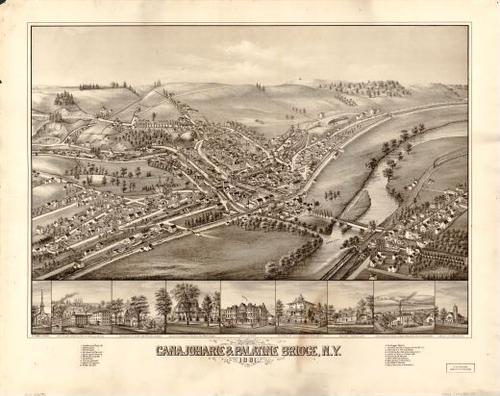 E95 - Canajoharie and Palatine Bridge New York - 1881