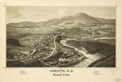 E95 - Corinth New York and Palmer Falls - 1888