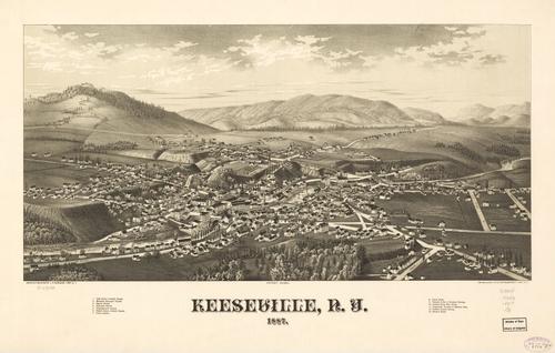 E95 - Keeseville New York - 1887