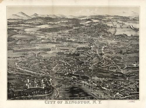 E95 - City of Kingston New York - 1875