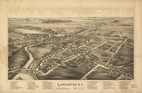 E95- Lancaster New York -1892