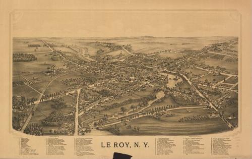 E95 - Le Roy New York - 1892