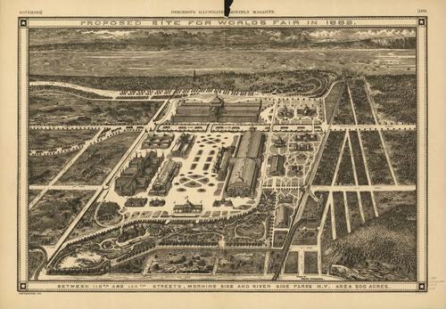 E95 - Proposed site for Worlds Fair in 1883 