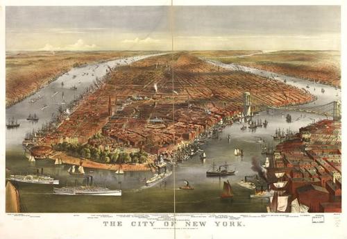 E95 - The city of New York - 1870
