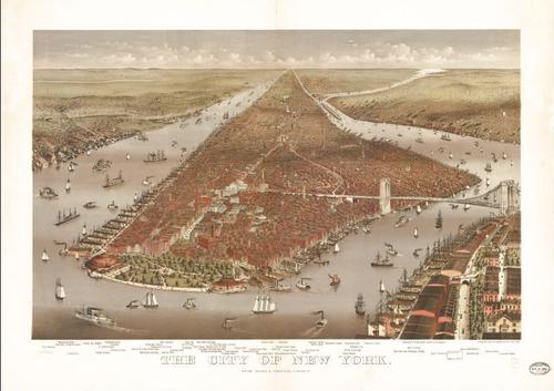 E95 - The city of New York -1884