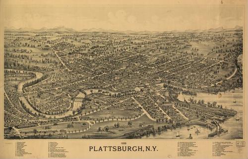E95 - Plattsburgh New York - 1899