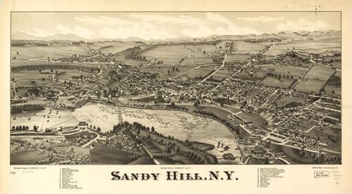 E95 - Sandy Hill New York - 1884