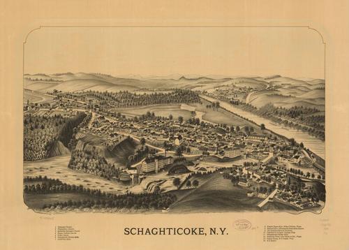 E95 - Schaghticoke  New York - 1889