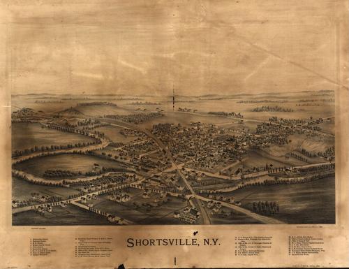 E95 - Shortsville New York - 1892