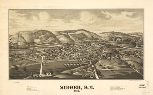 E95 - Sidney New York - 1887