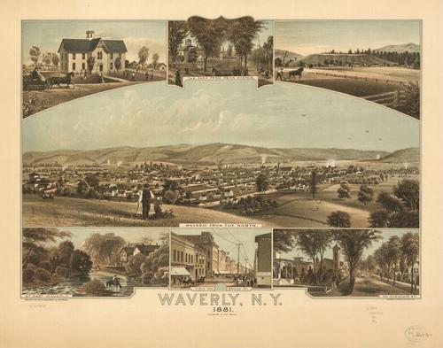 E95 - Waverly New York - 1881