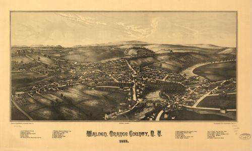 E95 - Walden Orange County New York - 1887