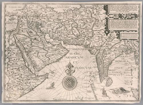 E99 - Southwest Asia. Definiantur in hac tabula, Orae maritimae Abexie, freri Mecani al Maris Rubri Arabiae ...