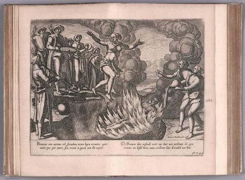 E99 - View: Bruslement des morts & de leurs femmes vives.