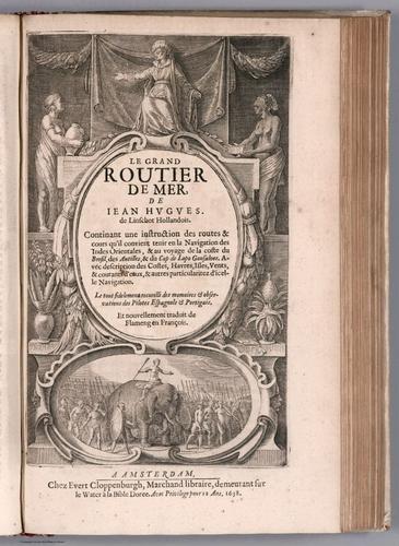 E99 - Section Title Page: Le Grand Routier de Mer, la coste du Bresil, des Antilles, & du Cap do Lopo Gonsalves ... Navigation.