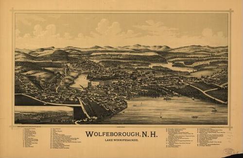 E104 - Wolfeborough New Hampshire Lake Winnipesaukee