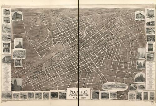 E106 - Plainfield and North Plainfield New Jersey - 1899
