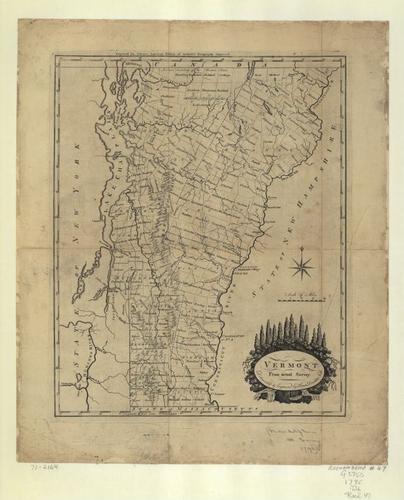 E109 - Vermont, from actual survey.
