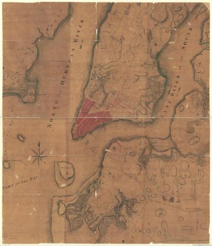E109 - [Plan de New-York et des îles environnantes.