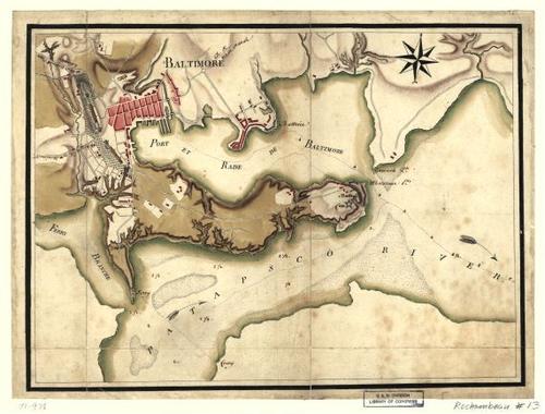 E109 - [Ville, port, et rade de Baltimore dans le Maryland.