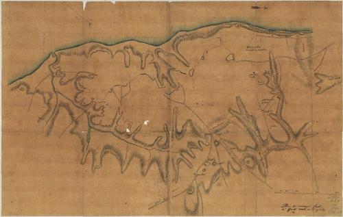 E109 - Plan des ouvrages faits à York-town en Virginie.