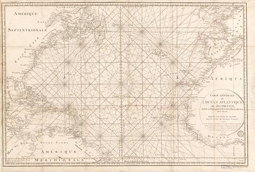 E109 - Carte générale de l'Océan Atlantique ou Occidental,