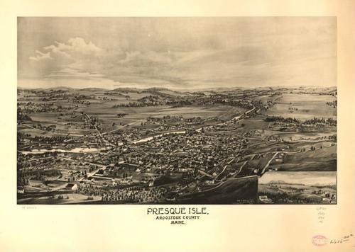 E110 - Presque Isle Aroostook County Maine - 1894