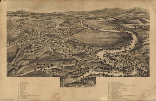 E111 - Enosburg Falls Vermont Franklin Co - 1892