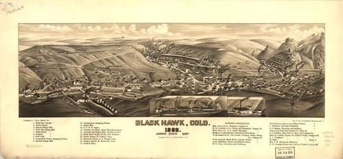 E112 - Black Hawk Colorado - 1882