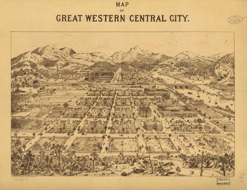 E112 - Map of great western Central City