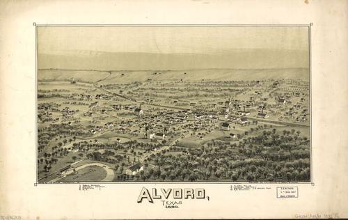 E113 - Alvord Texas - 1890