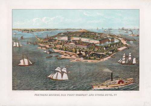 E118 - Fortress Monroe Old Point Comfort and Hygeia Hotel Virginia