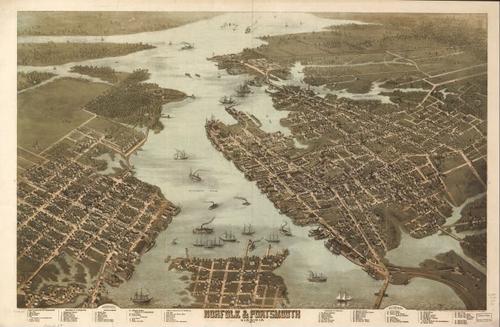 E118 - Norfolk and Portsmouth Virginia - 1873
