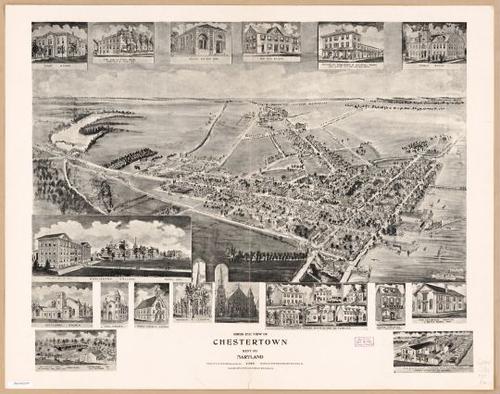 E122 - Chestertown Kent Co Maryland - 1907