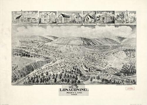 E122 - Lonaconing Maryland - 1905