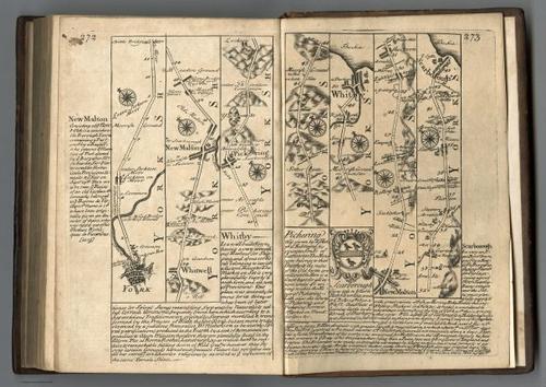 E127.142 - Roads from York to Whitby's & Scarboro. (continued.)