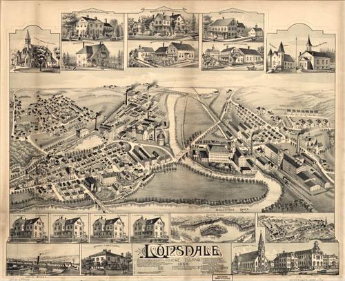 E131 - Lonsdale Rhode Island - 1888