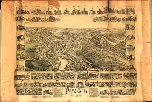 E131 - Pascoag and vicinity Rhode Island - 1895