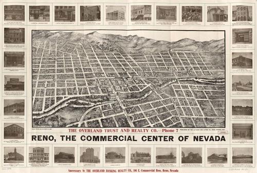 E143 - Reno the commercial center of Nevada - 1907